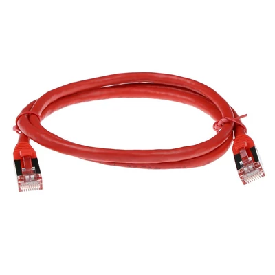 Kép 2/2 - ACT CAT6A S-FTP Patch Cable 1,5m Red