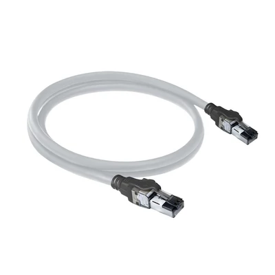 Kép 4/8 - ACT CAT6A S-FTP Patch Cable 1m Grey