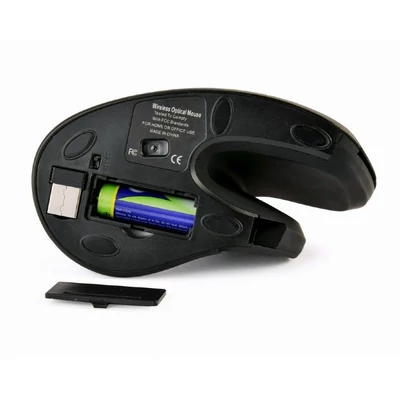 Kép 6/7 - Gembird MUSW-ERGO-03 Mouse Black