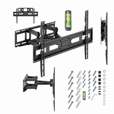 Kép 10/12 - Gembird WM-80ST-03 Full-motion TV wall mount 37”-80” Black