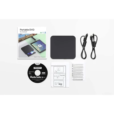 Kép 5/5 - LG GP96YB70 Slim DVD-Writer Black BOX