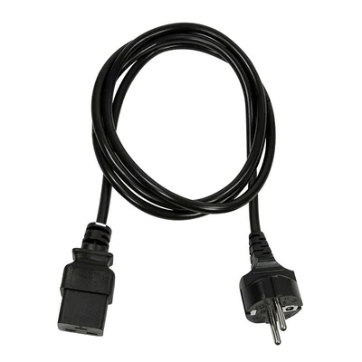 Kép 2/5 - Logilink Power cable CEE 7/7 to IEC C19 1,8m Black