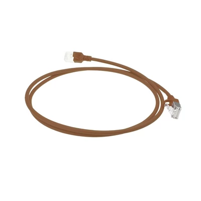 Kép 2/7 - ACT CAT6A U-FTP Patch Cable 2m Brown