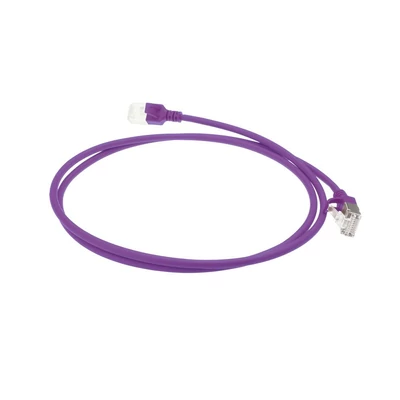 Kép 2/7 - ACT CAT6A U-FTP Patch Cable 2m Purple
