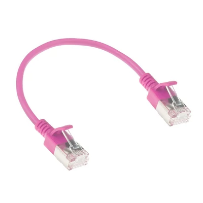 Kép 2/4 - ACT CAT6A U-FTP Patch Cable 30m Pink
