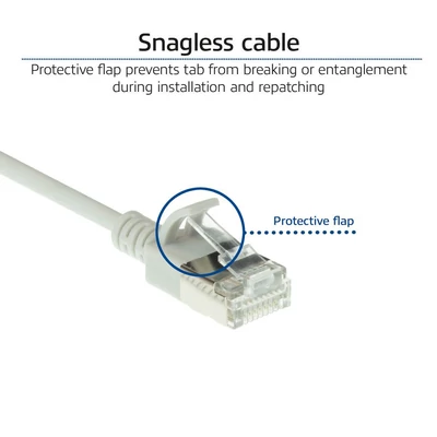 Kép 4/5 - ACT CAT6A U-FTP Patch Cable 5m Grey