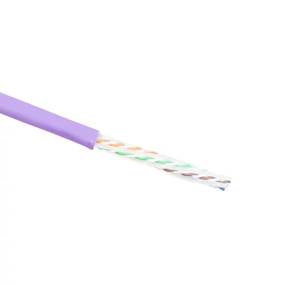 ACT CAT6A U-UTP Installation cable 500m Purple