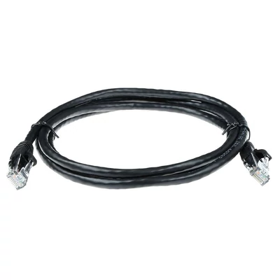Kép 2/2 - ACT CAT6A U-UTP Patch Cable 5m Black