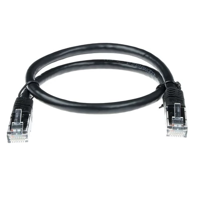 Kép 2/2 - ACT CAT6A U-UTP Patch Cable 5m Black