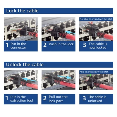 Kép 4/5 - ACT CAT6A U-UTP Patch Cable 5m Red