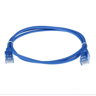 Kép 2/7 - ACT CAT6A U-UTP Patch Cable 7m Blue