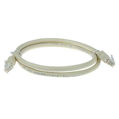 Kép 2/2 - ACT CAT6A U-UTP Patch Cable 7m Ivory
