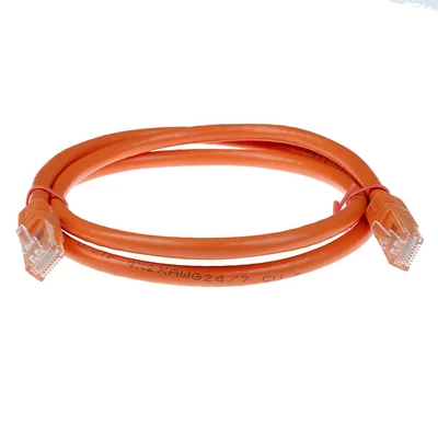 Kép 2/2 - ACT CAT6A U-UTP Patch Cable 7m Orange