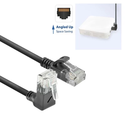 Kép 4/11 - ACT CAT6A U/UTP Patch Cable 0,5m Black