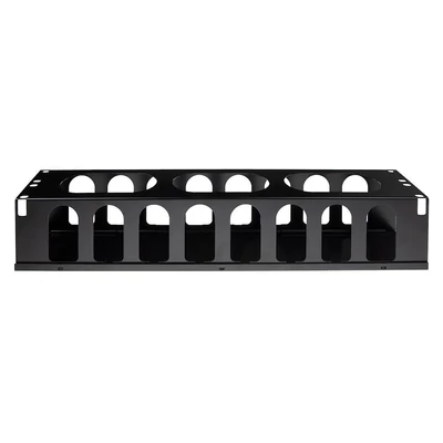 Kép 3/3 - ACT DUCT Cable management panel with cover 2U