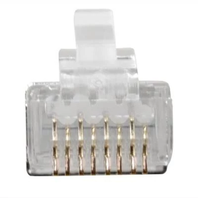 Kép 2/6 - ACT FA2001 RJ45 (8P/8C) CAT6A shielded modulaire connector for round cable with solid or standed conductors