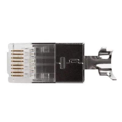 Kép 4/6 - ACT FA2001 RJ45 (8P/8C) CAT6A shielded modulaire connector for round cable with solid or standed conductors