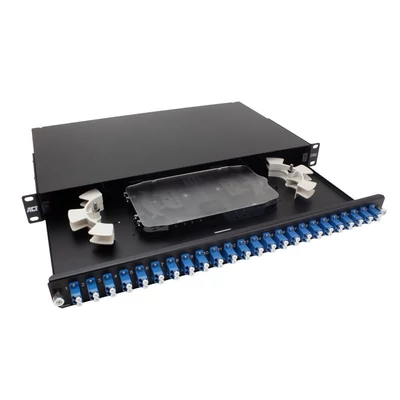 Kép 4/5 - ACT Fiber panel  24 x duplex LC singlemode OS2