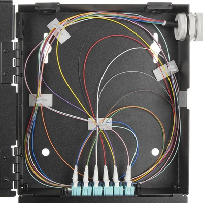 Kép 6/13 - ACT Fiber patch box for Pre-terminated and MTP/MPO adapters 1 slot