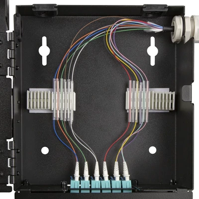 Kép 8/13 - ACT Fiber patch box for Pre-terminated and MTP/MPO adapters 1 slot