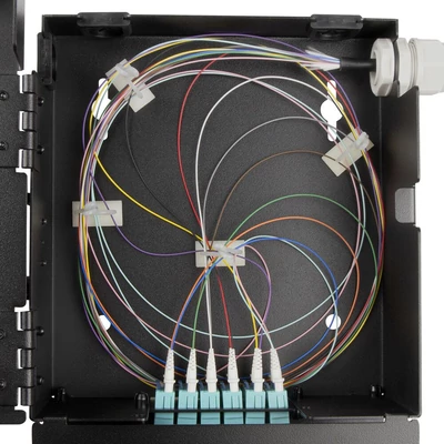 Kép 7/16 - ACT Fiber patch box for Pre-terminated and MTP/MPO adapters 2 slots