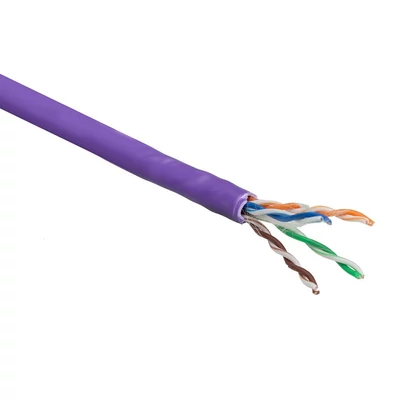 ACT CAT6 U-UTP Installation cable 305m Purple