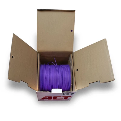 Kép 2/5 - ACT CAT6 U-UTP Installation cable 305m Purple