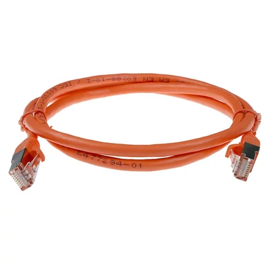 Kép 2/2 - ACT CAT6A S-FTP Patch Cable 5m Orange