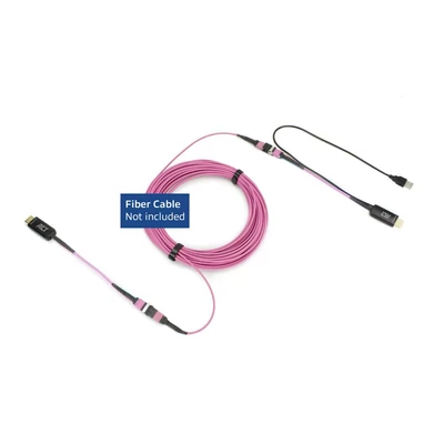 Kép 3/11 - ACT HDMI to MTP/MPO adapter set to extend an HDMI connection up to 8K@60Hz Violet