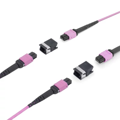 Kép 7/11 - ACT HDMI to MTP/MPO adapter set to extend an HDMI connection up to 8K@60Hz Violet