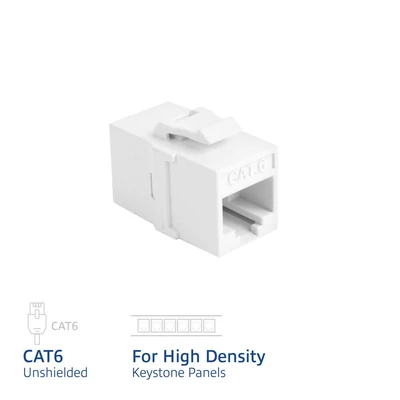 Kép 2/4 - ACT Keystone Coupler RJ-45 unshielded CAT6