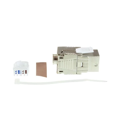 Kép 4/4 - ACT Keystone Jack CAT8 shielded toolless