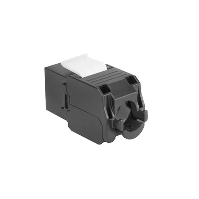 Kép 3/10 - ACT Keystone Jack RJ45 CAT6 Unshielded toolless with shutter Black
