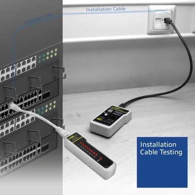 Kép 4/7 - ACT LAN cable tester UTP/ STP/BNC