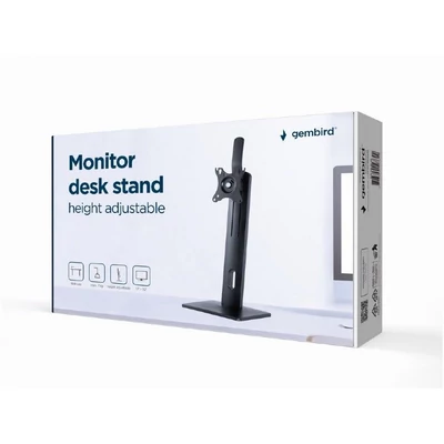 Kép 8/8 - Gembird MS-D1-01 Monitor Desk Stand 17"-32" Black