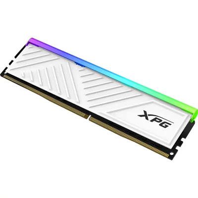 Kép 4/6 - A-Data 32GB DDR4 3600MHz Kit(2x16GB) XPG Spectrix D35G RGB White