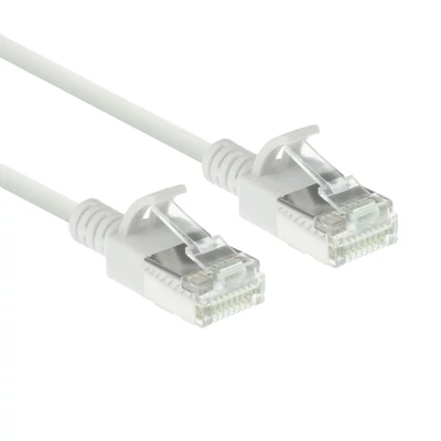 ACT CAT6A U-FTP Patch Cable 0,5 White