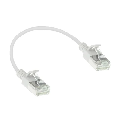 Kép 2/7 - ACT CAT6A U-FTP Patch Cable 0,5 White