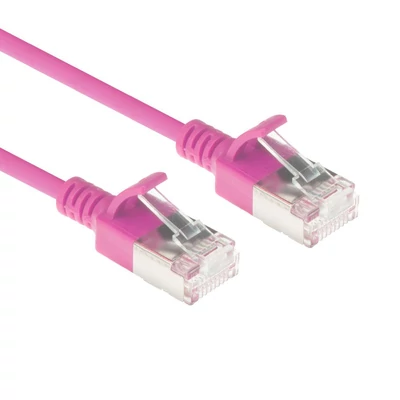 ACT CAT6A U-FTP Patch Cable 2m Pink