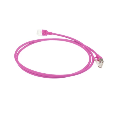 Kép 2/7 - ACT CAT6A U-FTP Patch Cable 2m Pink