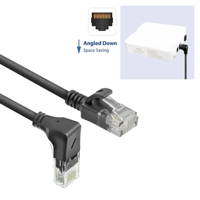 Kép 4/11 - ACT CAT6A U/UTP Patch Cable 1m Black