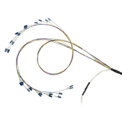 Kép 3/7 - ACT Multimode 50/125 OM4 indoor/outdoor cable 24 fibers with LC connectors 5m Black