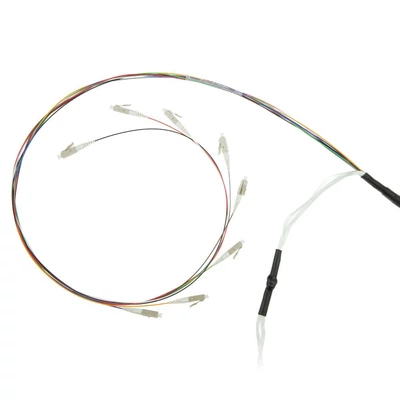 Kép 3/7 - ACT Multimode 50/125 OM4 indoor/outdoor cable 8 fibers with LC connectors 300m Black