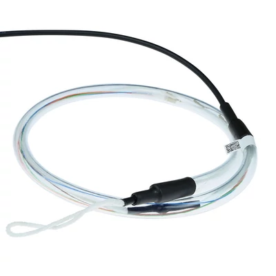 Kép 2/7 - ACT Multimode 50/125 OM4 indoor/outdoor cable 8 fibers with LC connectors 90m Black