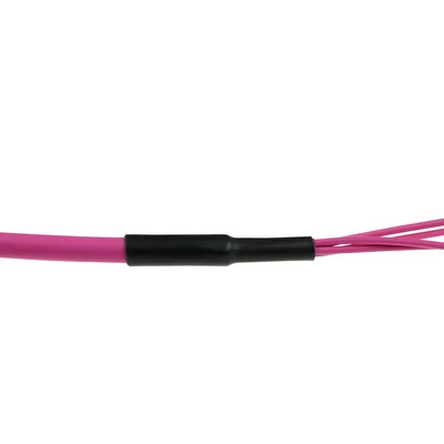 Kép 3/3 - ACT Multimode 50/125 OM4(OM3) polarity A fiber trunk cable with 4 MTP/MPO female connectors each side 5m Violet
