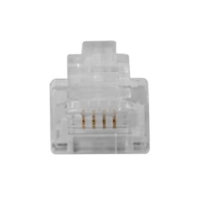 Kép 2/6 - ACT RJ11 (6P/4C) modulaire connector for round cable with stranded conductors