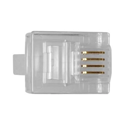 Kép 3/6 - ACT RJ11 (6P/4C) modulaire connector for round cable with stranded conductors
