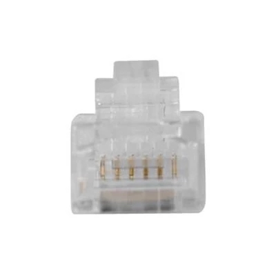 Kép 2/6 - ACT RJ12 (6P/6C) modulaire connector for round cable with solid conductors