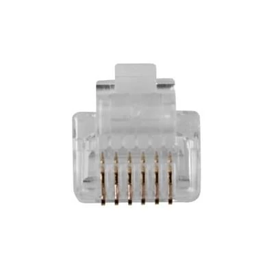 Kép 4/6 - ACT RJ12 (6P/6C) modulaire connector for round cable with stranded conductors