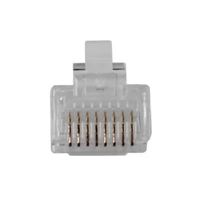 Kép 4/6 - ACT RJ45 (8P/8C) modulaire connector for round cable with solid conductors